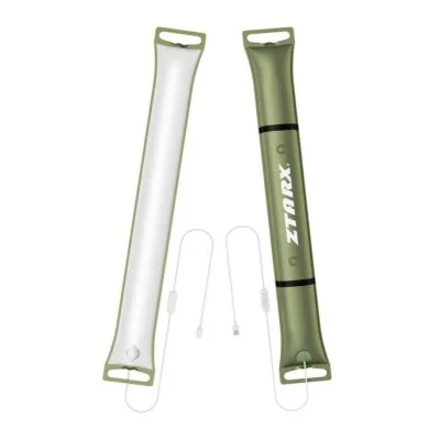 Ztarx Tube Usb Charging Inflatable Led Light - Green